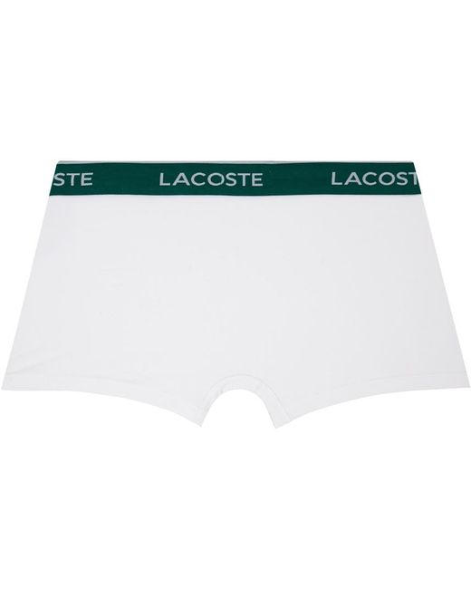 Lacoste Black Three-pack Multicolor Briefs for men