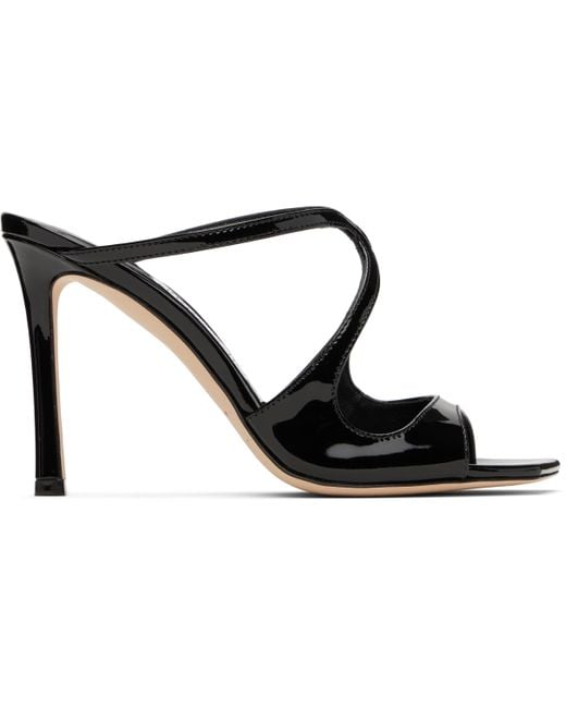 Jimmy Choo Black Anise 95 Heeled Sandals