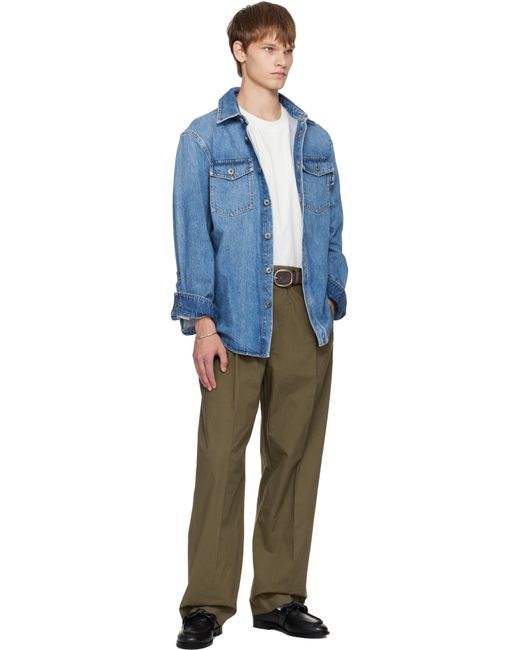 Bottega Veneta Black Intrecciato Belt for men