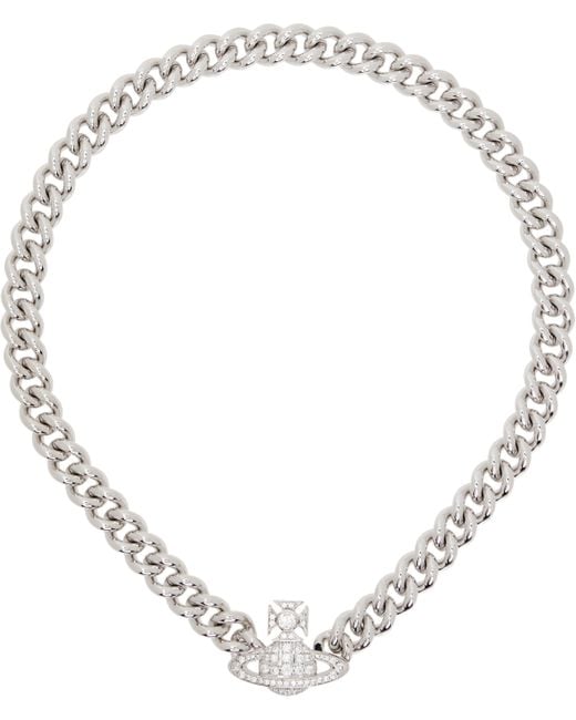 Vivienne Westwood Metallic Graziella Small Choker for men