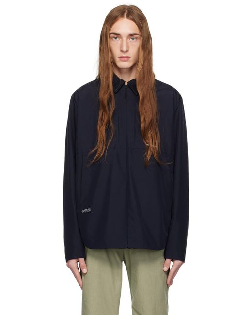 Norse Projects Black Navy Jens 2.0 Jacket for men