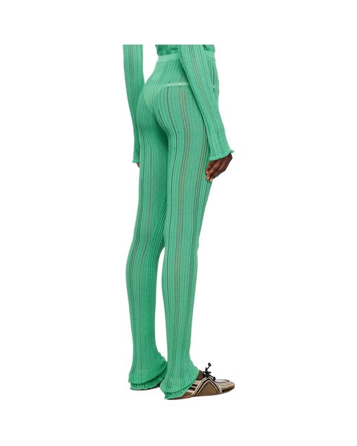 Pantalon vert à échelles Marco Rambaldi en coloris Green