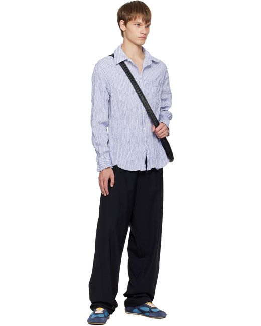 Bottega Veneta Blue Orbit Flash Sneakers for men