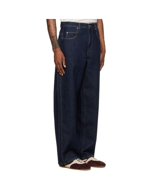 Isabel Marant Blue Jameson Jeans for men