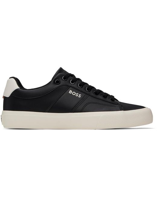 Boss Black Cupsole Lace-up Sneakers for men
