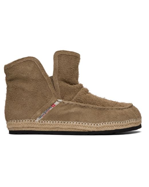 DIESEL Black D-Lukas Akb Boots for men