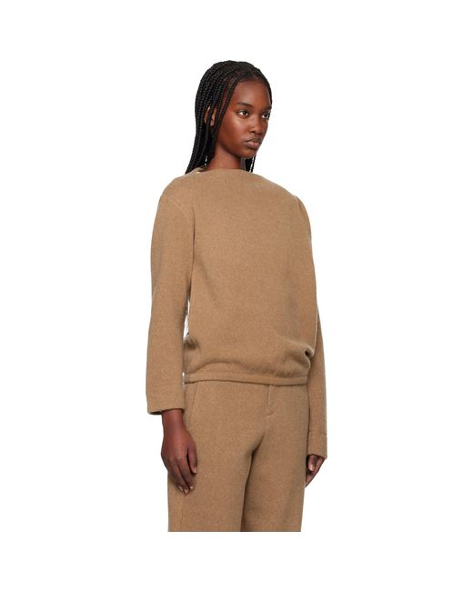 Pull Molletonné Oxa Brun Clair Max Mara en coloris Brown