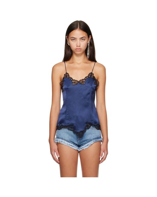 Isabel Marant Blue Amael Top