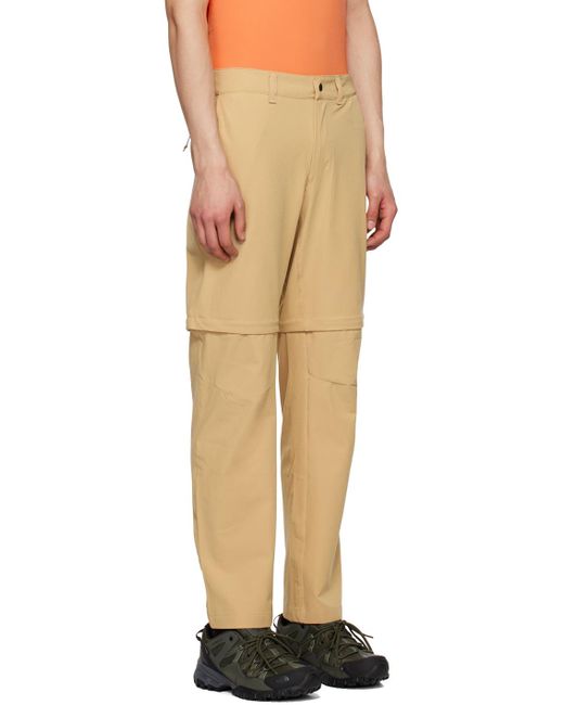 The North Face Natural Beige Paramount Trousers for men