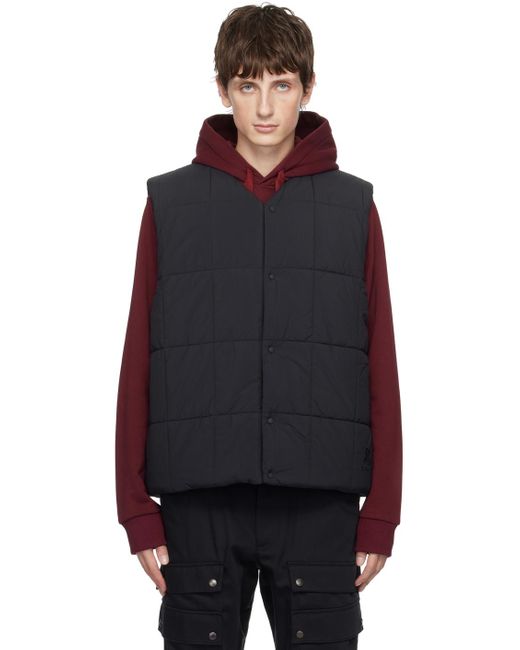 Burberry Black Quilted Puffer Vest for men