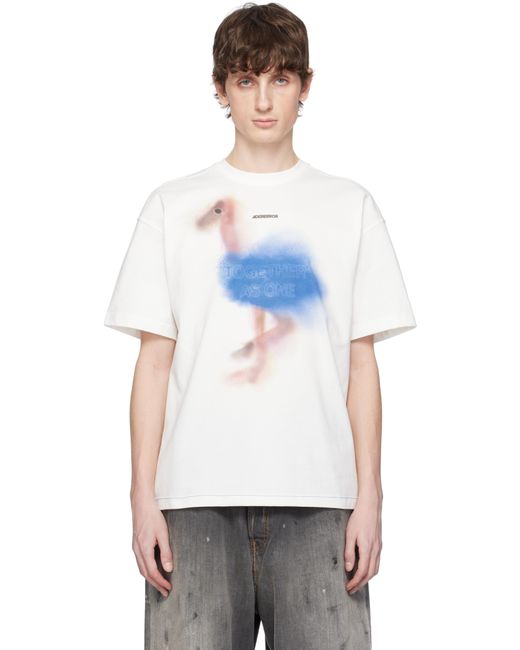 Adererror White 0104 T-Shirt for men