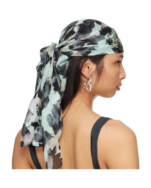 Collina Strada Green Scarf