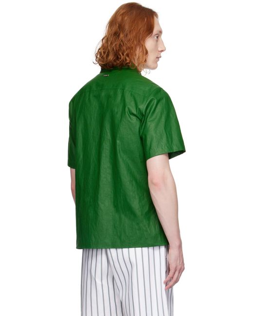 Chemise utilitaire verte Ferragamo pour homme en coloris Green