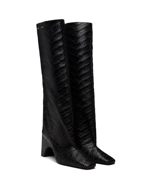 Coperni Black Bridge Tall Boots