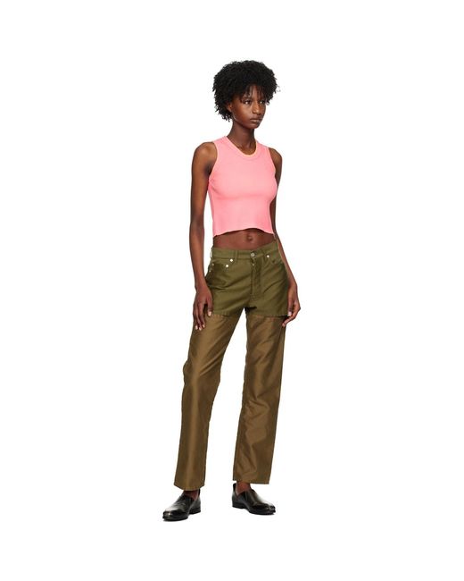 NOTSONORMAL Red Micro Tank Top