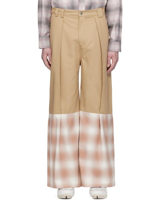 Collina Strada Natural Cedar Trousers for men