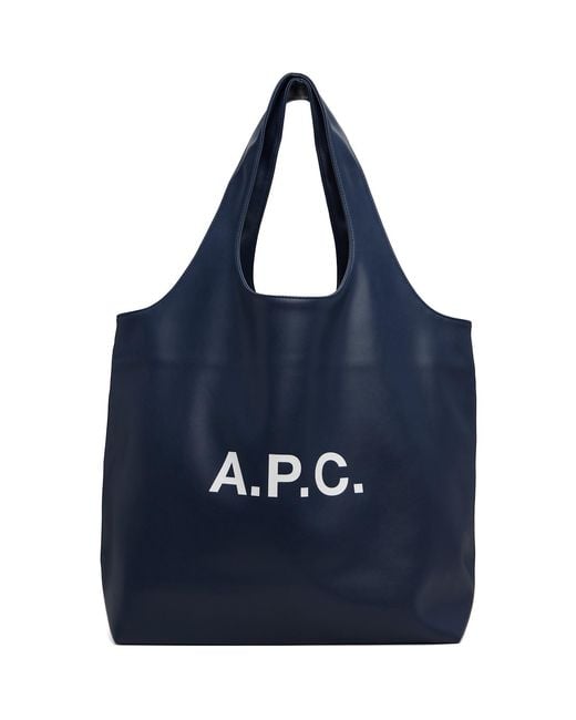 A.P.C. Blue Ninon Tote