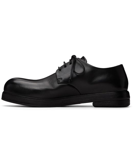 Marsèll Black Zucca Zeppa Derbys for men