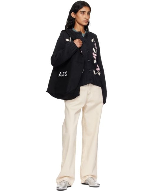 メンズ A.P.C. ネイビー Ninon トートバッグ Blue
