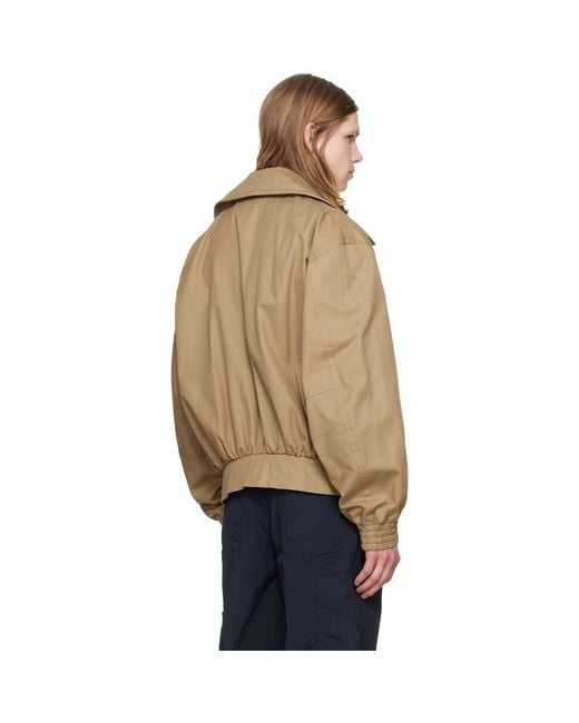Dries Van Noten Natural Cotton Jacket for men