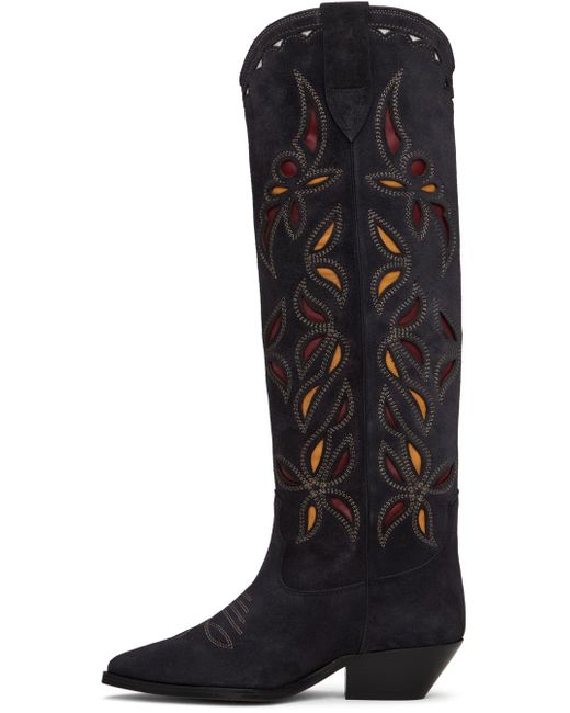 Isabel Marant Black Denvee Boots
