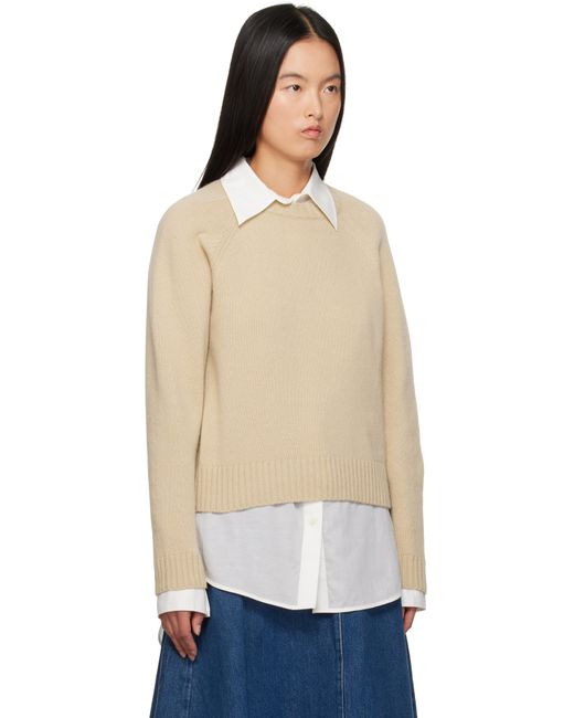 Pull Gabbia Brun Clair Weekend by Maxmara en coloris Blue