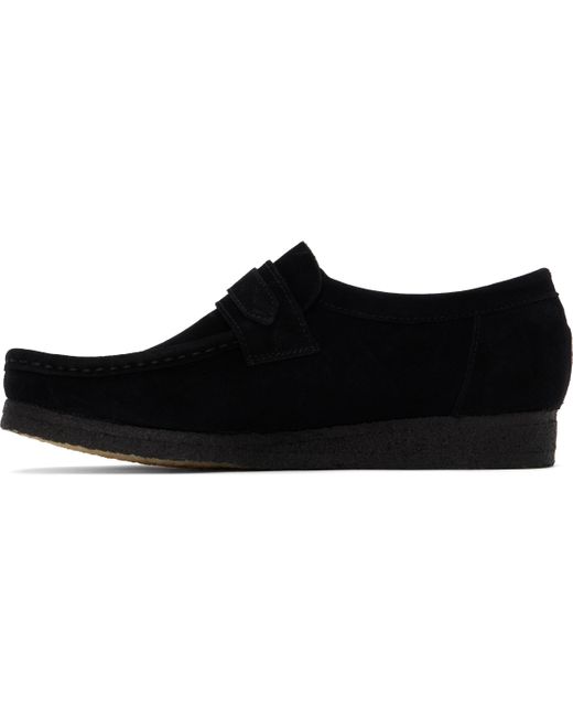 Clarks Black Wallabee Loafers for men