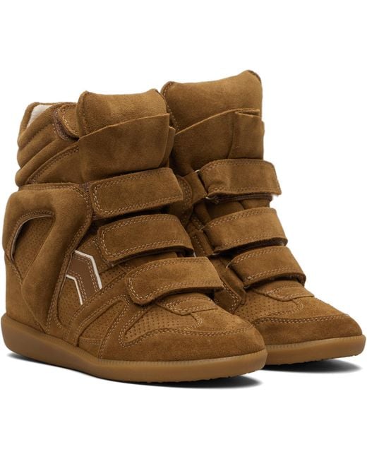 Isabel Marant Brown Bekett Sneaker