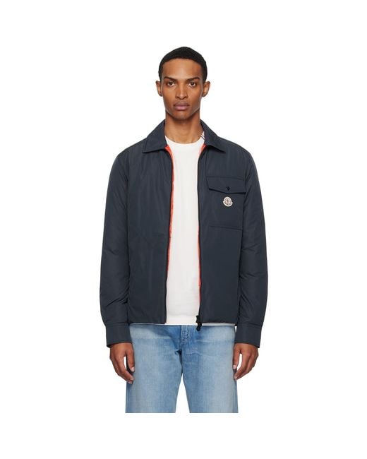 Moncler Blue Archivio Vigeon Down Jacket for men