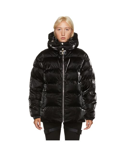 Black Nightrider Puffer Jacket 