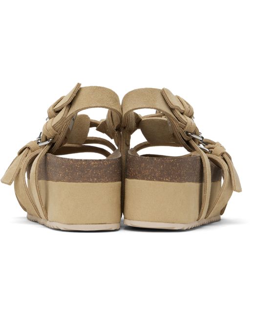 R13 Platform Sandals in Black | Lyst Canada