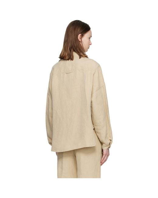 Isabel Marant Natural Sanae Jacket