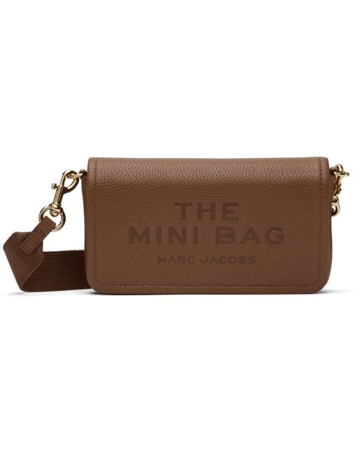 Marc Jacobs Black Tan 'The Leather Mini' Bag