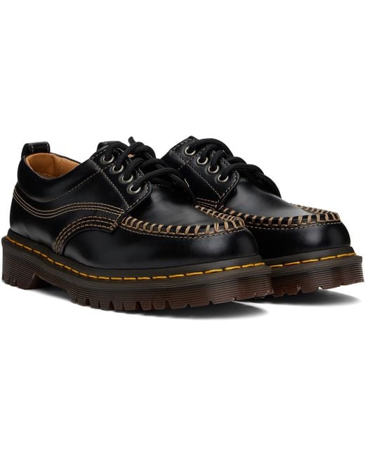 Dr. Martens Black Lowell Leather Derbys for men