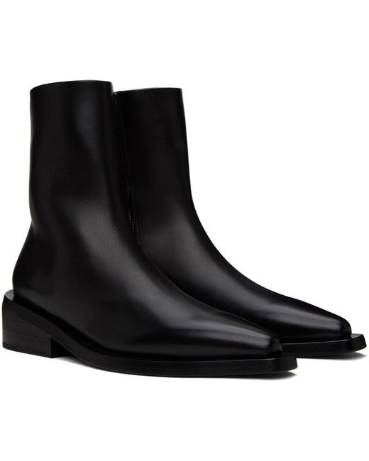 Marsèll Black Tello Chelsea Boots for men