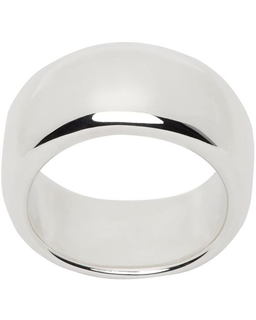 Sophie Buhai White Large Flaneur Ring