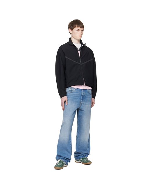 Nike Black Dri-Fit Shori-Knit Track Jacket for men