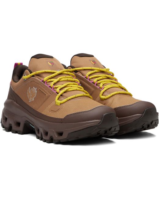 On Shoes Black Sky High Farms Editi Cloudrock Low Waterproof Sneakers for men