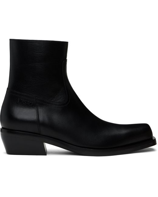 メンズ Versace ブラック Luciano ブーツ Black