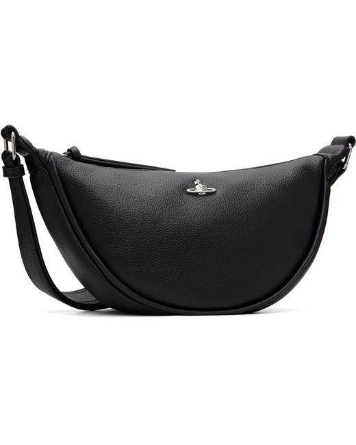 Vivienne Westwood Black Lacey Crossbody Bag for men