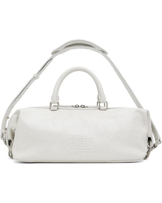 MARGE SHERWOOD White Off- Dumpling Ew Bag