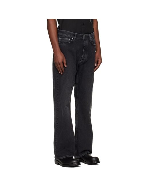 Off-White c/o Virgil Abloh Black Script Logo 90S Skate Jeans for men