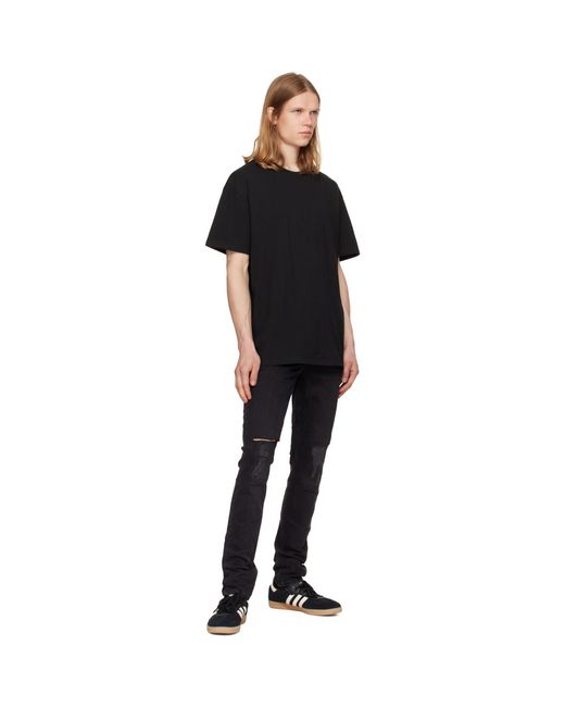 Ksubi Black 4 X 4 Biggie T-Shirt for men