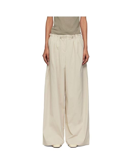 St. Agni Multicolor Petit Paperbag Waist Trousers