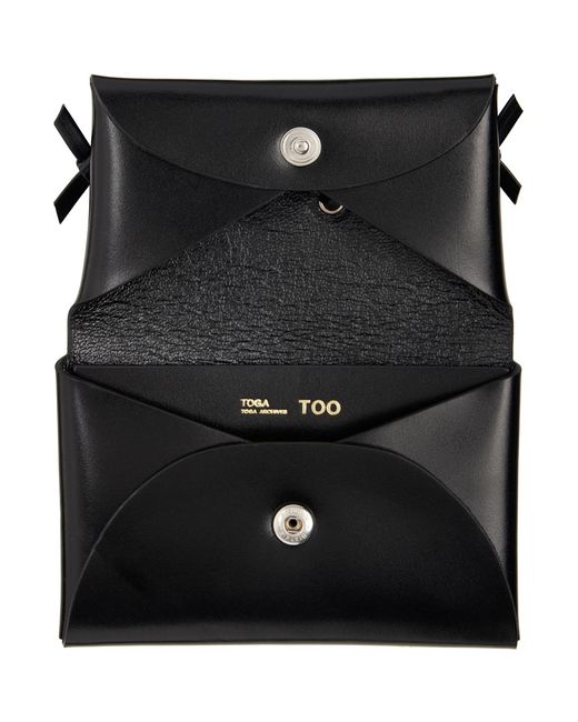 Toga Black Ring Metal Wallet