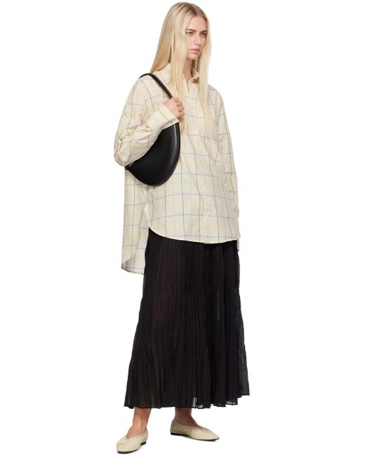 国内発| TOTEME Scooped Sling Bag スクープ スリングバッグ Leather scooped sling black – TOTEME