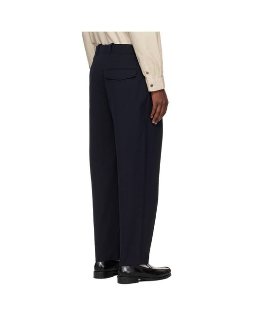 A.P.C. Blue Renato Trousers for men