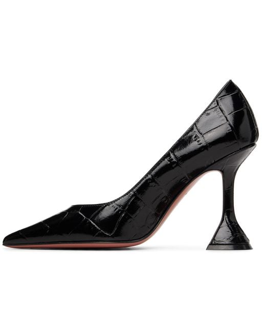 AMINA MUADDI Black Ami Pump 95 Heels
