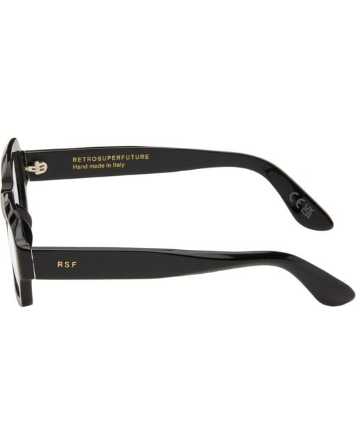 Retrosuperfuture Black Numero 134 Glasses for men