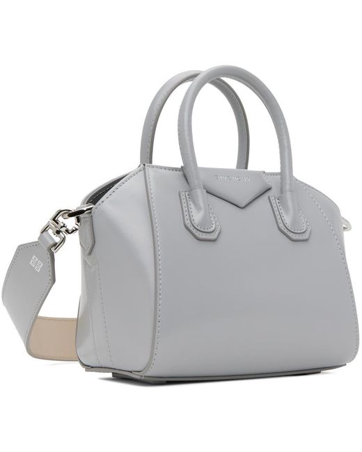 Givenchy Gray Mini Antigona Bag